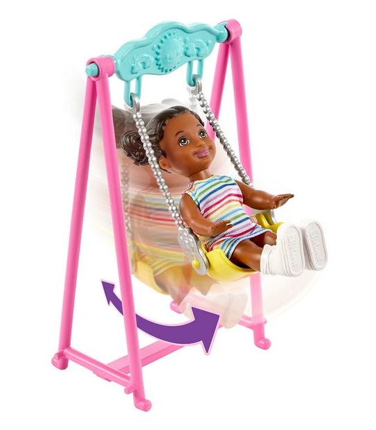 Barbie Skipper Babysitters Inc. Bounce House Playset with Dolls & Accessories