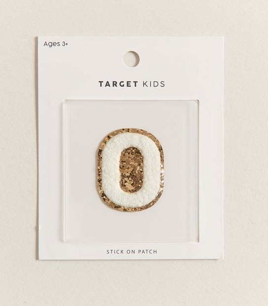 Stick on Patch - Letter O
