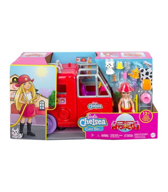 Barbie Chelsea Fire Truck Vehicle