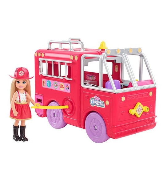 Barbie Chelsea Fire Truck Vehicle