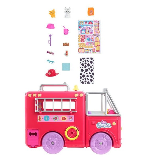 Barbie Chelsea Fire Truck Vehicle