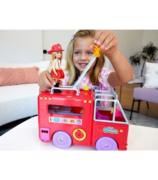 Barbie Chelsea Fire Truck Vehicle