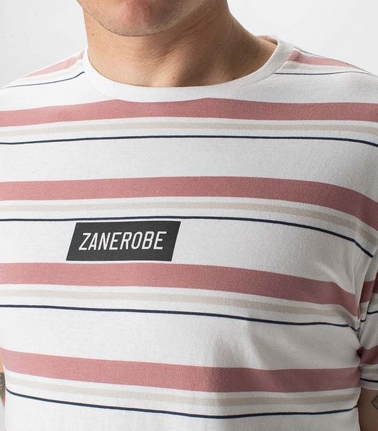 ZxZanerobe Stripe T-Shirt - Red