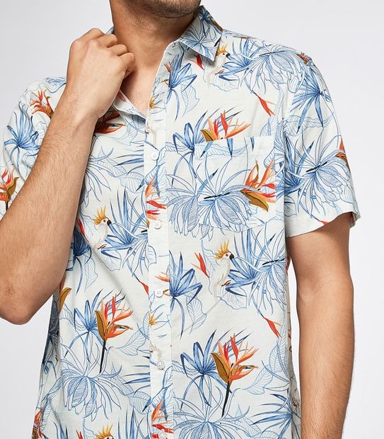 Cockatoo Print Shirt