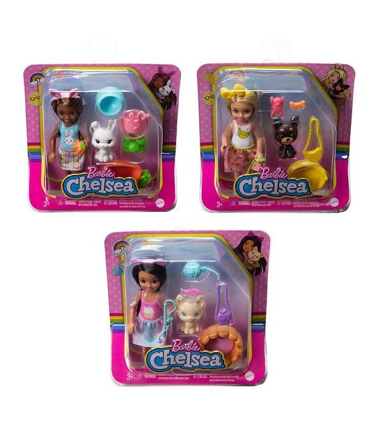 Barbie Chelsea Doll & Pet Collection - Assorted*