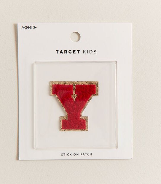 Stick on Patch - Letter Y