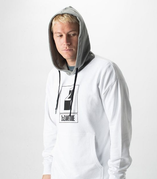 ZxZanerobe Contrast Hoodie - White