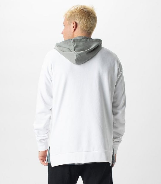 ZxZanerobe Contrast Hoodie - White