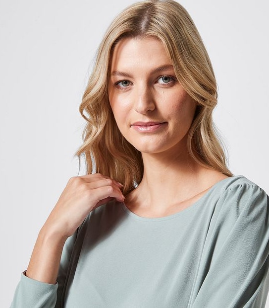 Preview Balloon Sleeve Knit Top