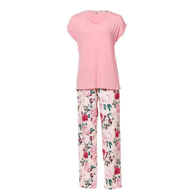 Jersey Flannelette Pyjama Set Jersey Flannelette Pyjama Set