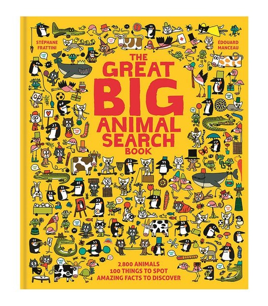 Hg Great Big Animal Search Book -  Manceau Edouard/Stephanie Frattini