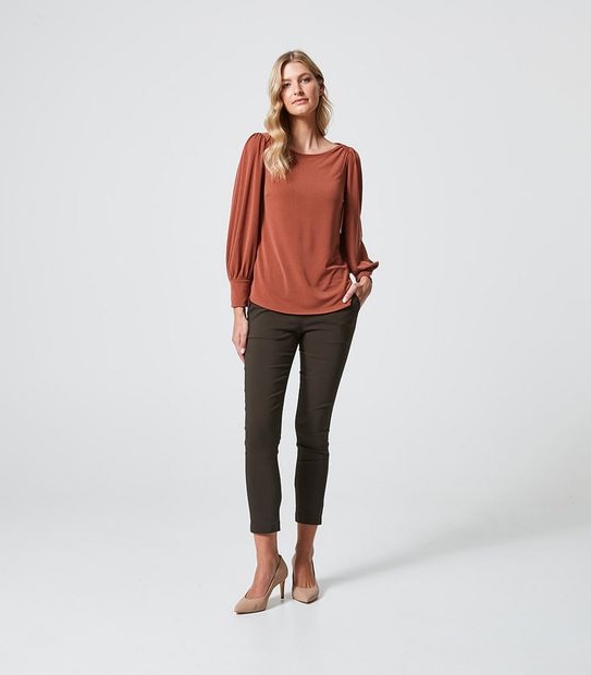 Preview Balloon Sleeve Knit Top