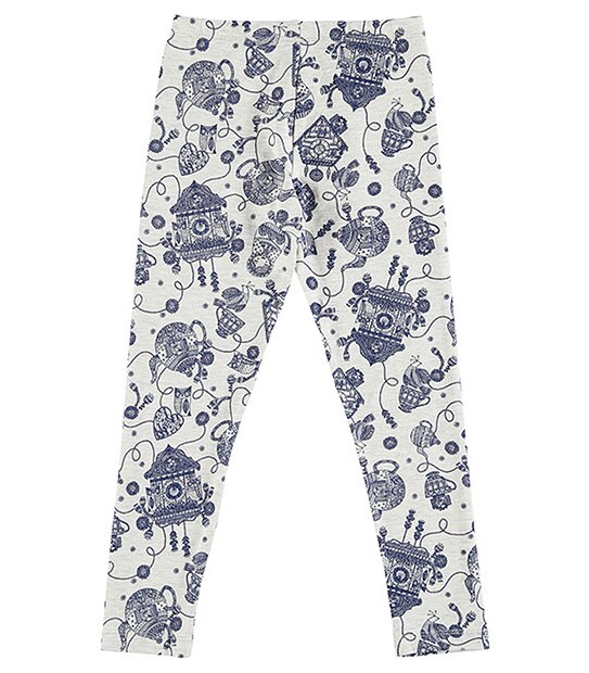Full Length Cuckoo Clock Print Leggings