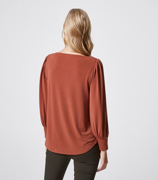 Preview Balloon Sleeve Knit Top