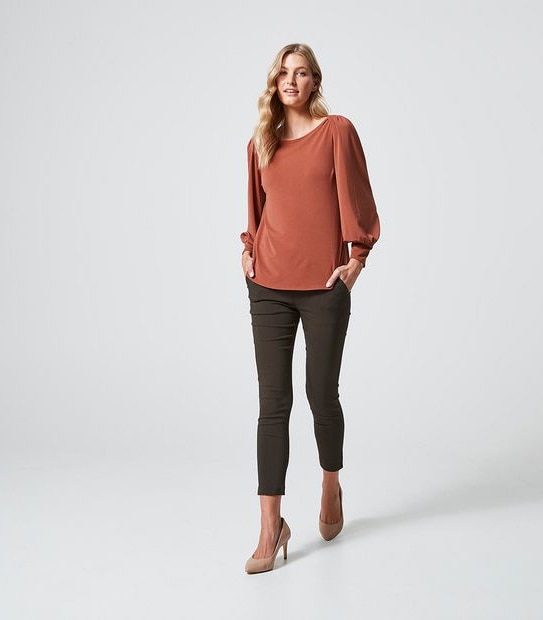 Preview Balloon Sleeve Knit Top
