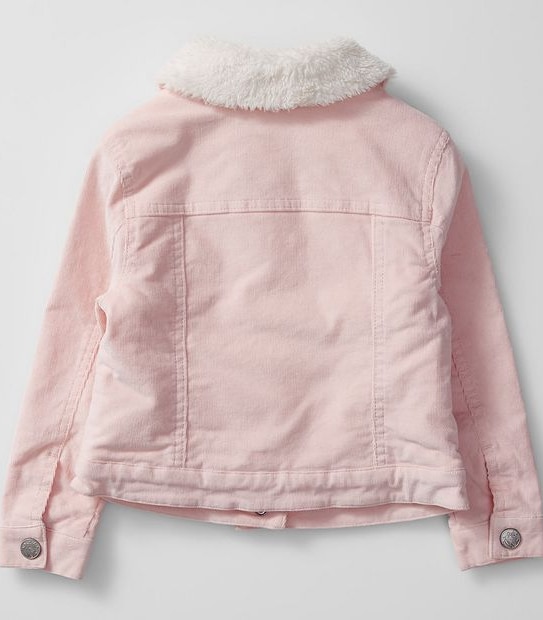 Corduroy Fleece Trucker Jacket
