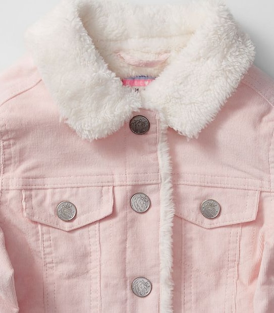 Corduroy Fleece Trucker Jacket