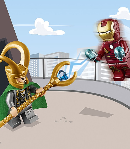 LEGO&reg; Juniors Iron Man vs. Loki 10721