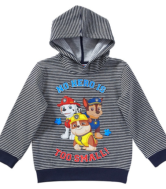 Paw Patrol Striped Pull Over Hoodie