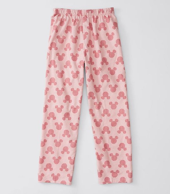 Disney Mickey Mouse Flannelette Pyjama Set - Pink