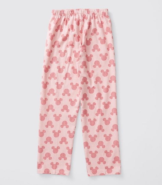 Disney Mickey Mouse Flannelette Pyjama Set - Pink