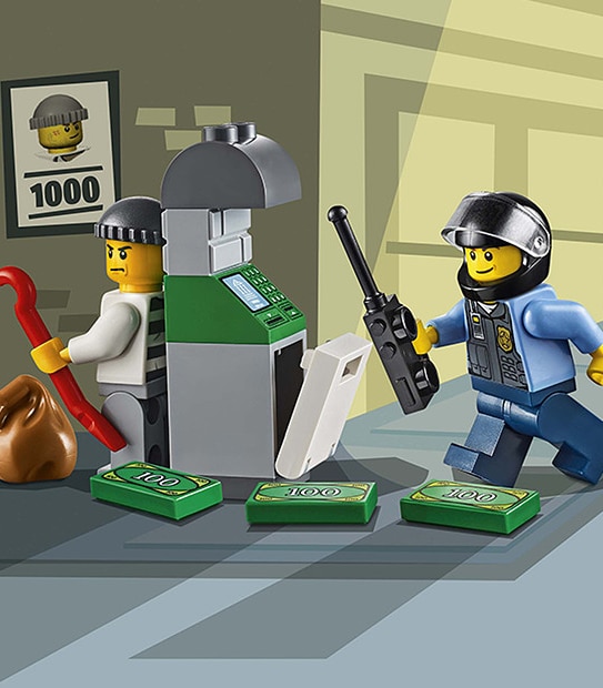 LEGO&reg; Juniors Police Helicopter Chase 10720