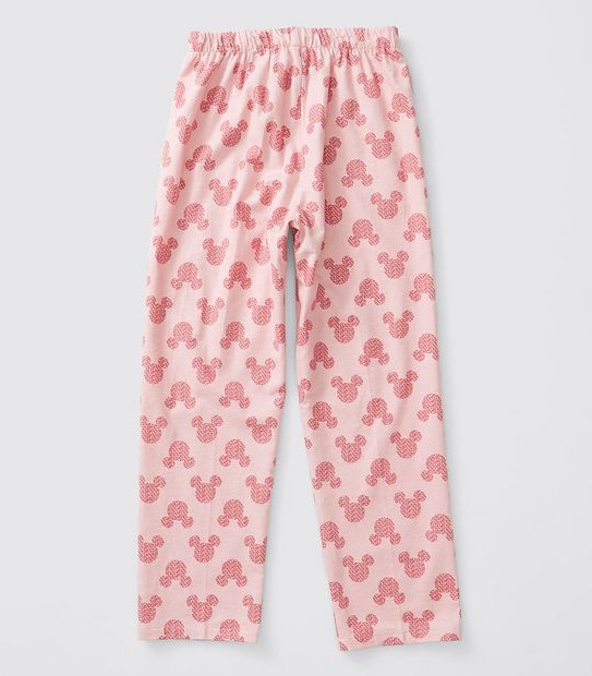 Disney Mickey Mouse Flannelette Pyjama Set - Pink