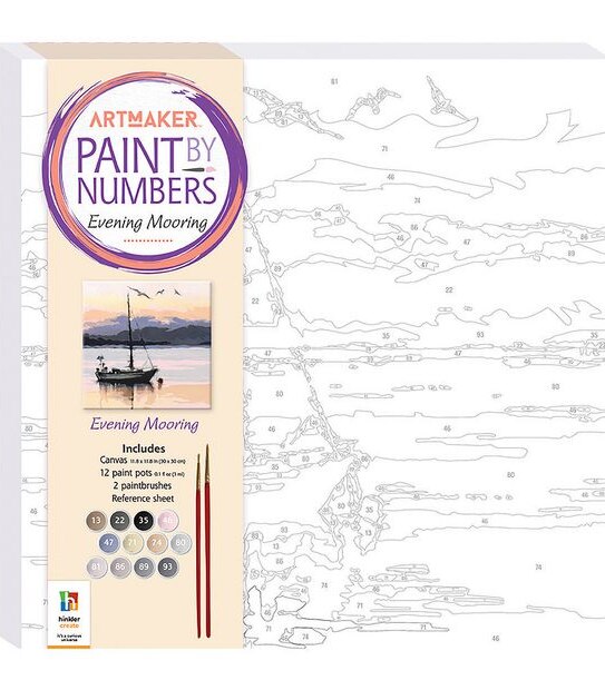 Paint By Numbers - Evening Mooring