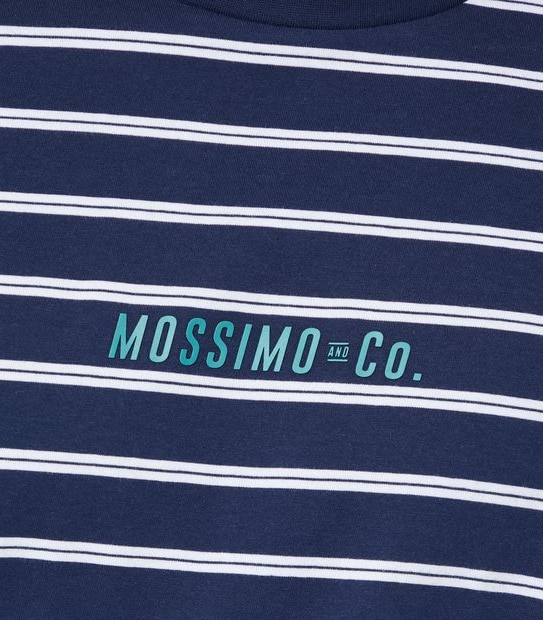 Mossimo Grip Stripe T-Shirt - Navy