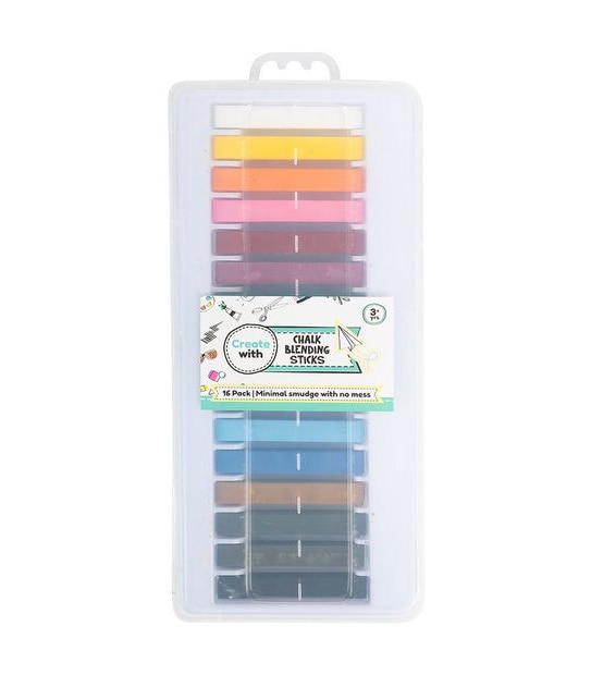 16 Pack Chalk Blending Sticks