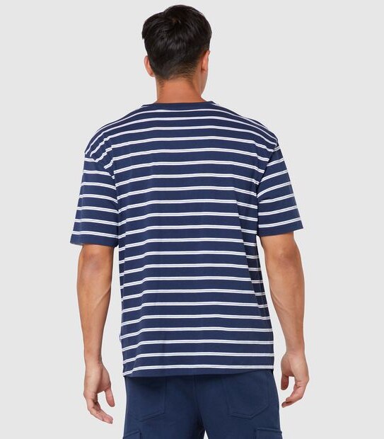 Mossimo Grip Stripe T-Shirt - Navy