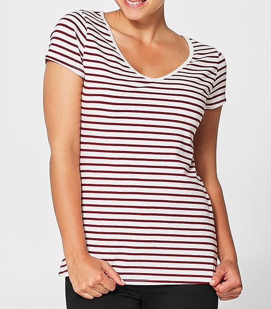Basic V-Neck T-Shirt