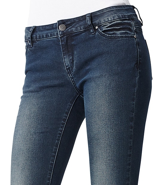 Hot Options Dark Vintage Skinny Leg Jeans