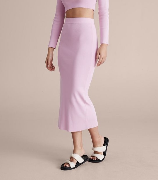 Lily Loves Knit Midi Skirt