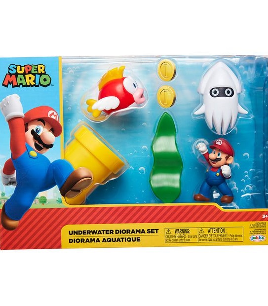 Nintendo Super Mario 2.5" Diorama Playset Assorted