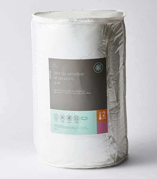 Allergy Sensitive All Seasons Quilt - Medium Warmth Rating - Single Bed