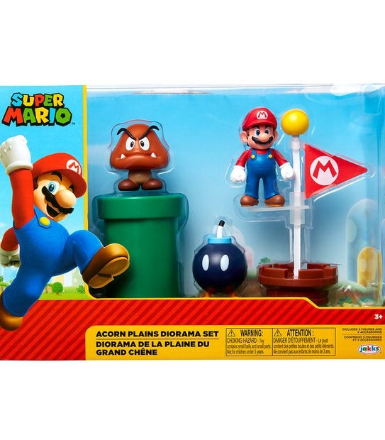Nintendo Super Mario 2.5" Diorama Playset Assorted