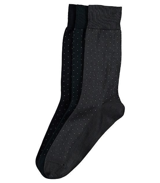 Maxx 3 Pack Crew Socks - Spots