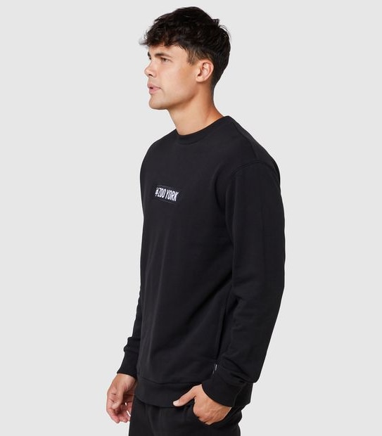Zoo York Smith Crew Neck Jumper - Black