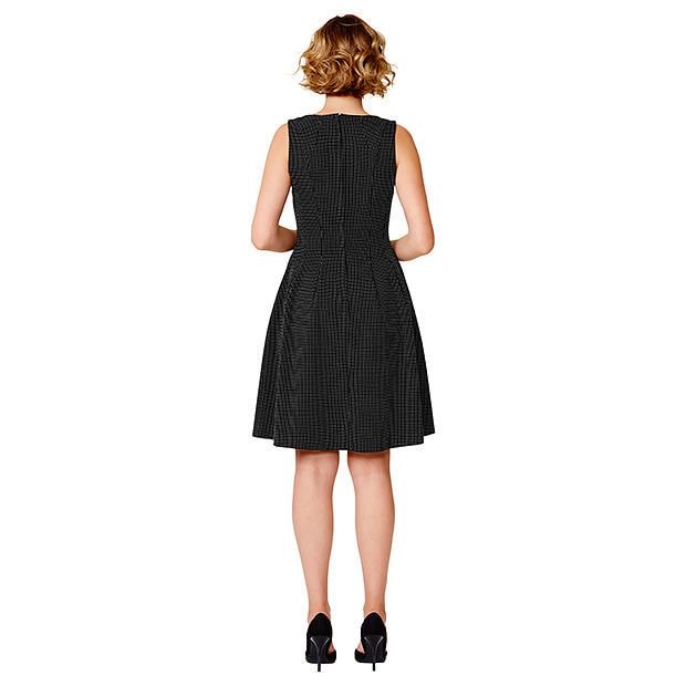 Textured Fit And Flare Dress Target Australia