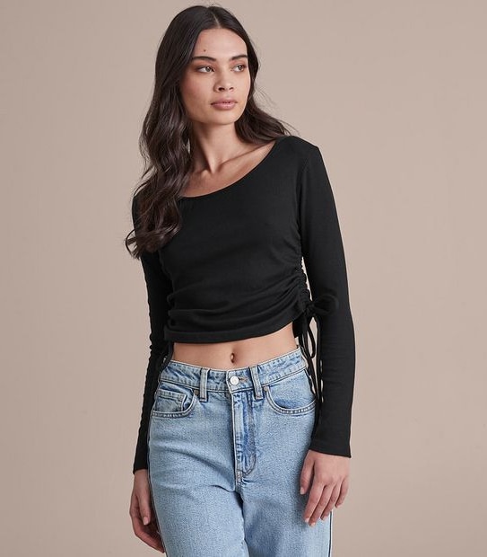 Lily Loves Ruched Side Top