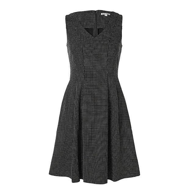 Textured Fit And Flare Dress Target Australia
