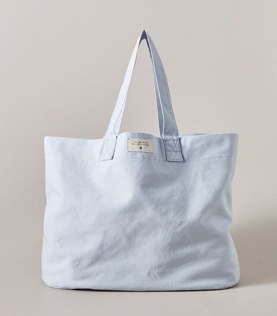 Canvas Shopper Tote Bag