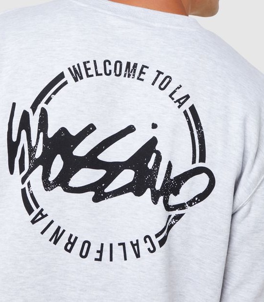 Mossimo Bronx Crew Jumper - Grey