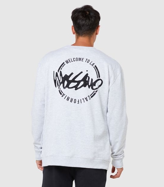 Mossimo Bronx Crew Jumper - Grey