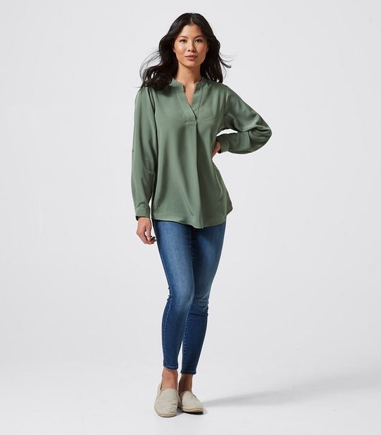 Grandad Pop Over Tunic Top