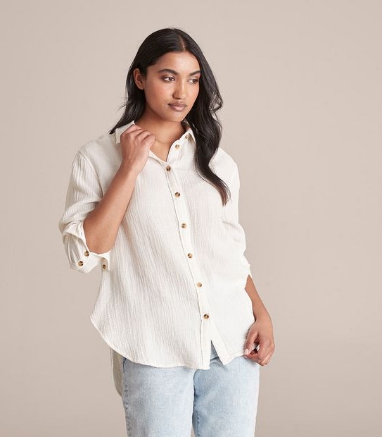 Courtney Double Cloth Shirt