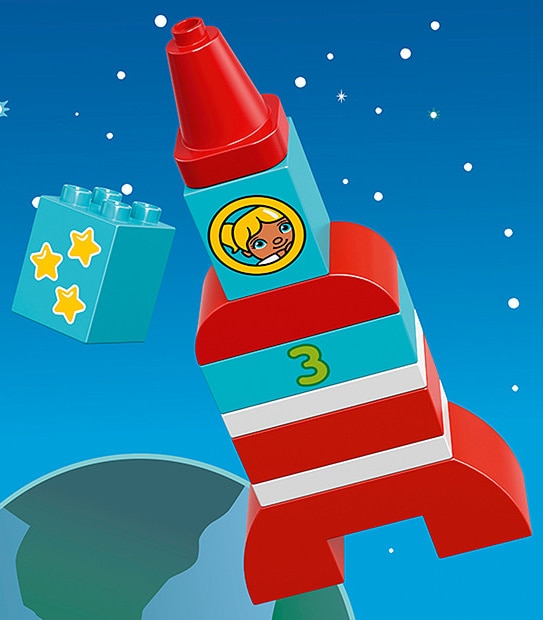 LEGO&reg; DUPLO&reg; Creative Play My First Rocket 10815
