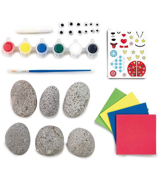 Out of the Box Animal Pebble Painting
