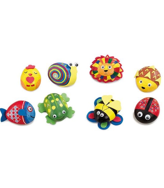 Out of the Box Animal Pebble Painting